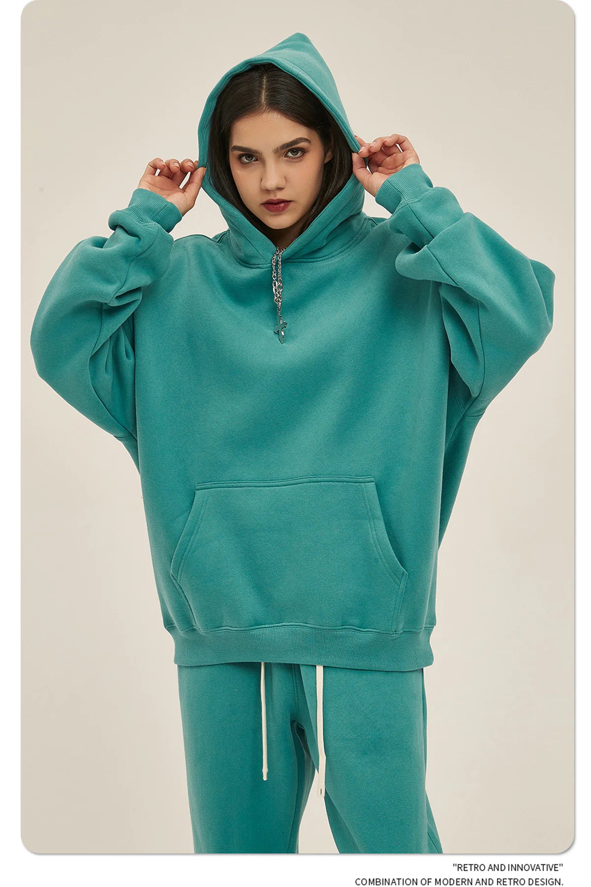 Thick Hooded Sweater