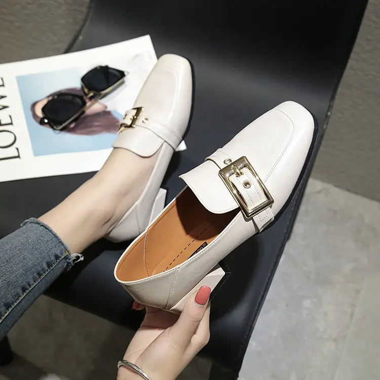 Chic Retro Mid-Heel Women's Shoes - Spring 2020 Style