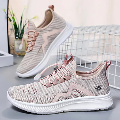 Spring New Women's Breathable Soft Sole Casual Shoes