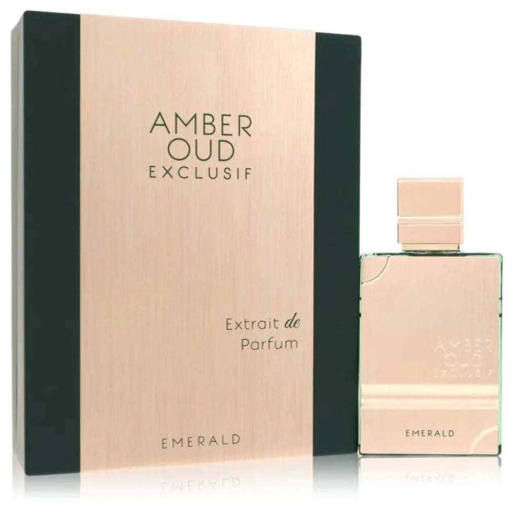 Al Haramain Amber Oud Exclusif Emerald Extrait de Parfum Spray for Unisex 2.0 Ounce