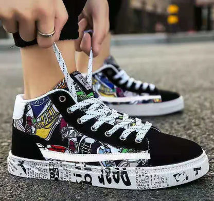 Chinese Style Canvas Shoes for Teenage Boys (Age 15)