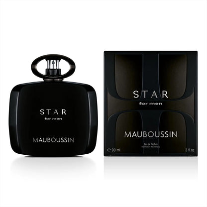 Mauboussin - Star For Men 90ml (3 Fl Oz) - Eau de Parfum for Men - Woody & Amber Scents