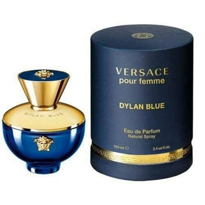 Versace Dylan Blue Pour Femme for Women Eau De Parfum Spray 3.4 Oz