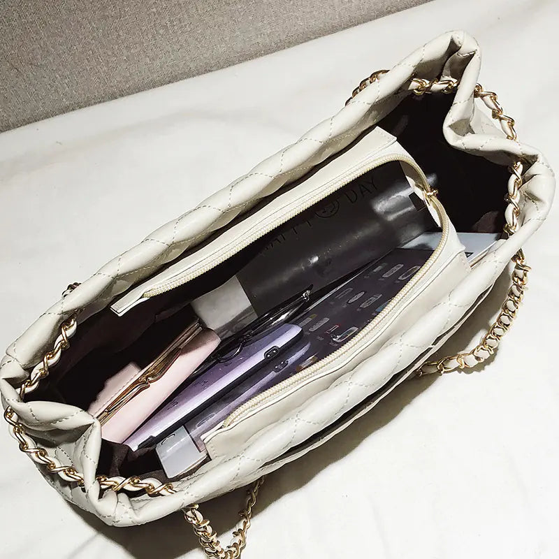 2020 New Women's Fashion Quilted Chain Bag