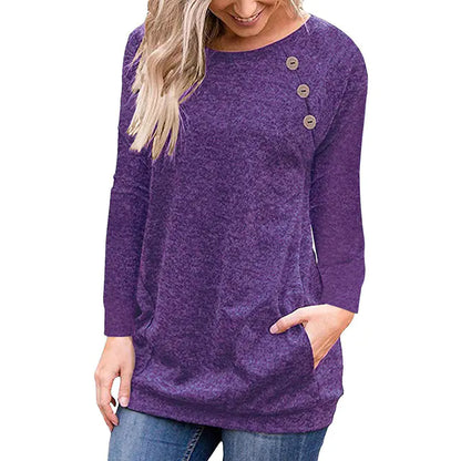 Casual Basic Women's Pocket T-Shirt