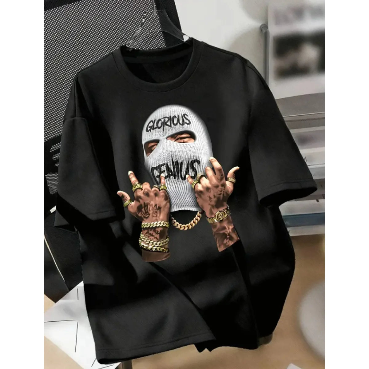 Round Neck Graphic T-Shirt