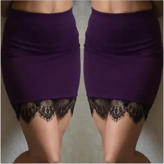 Lace One-Step Women's Skirt