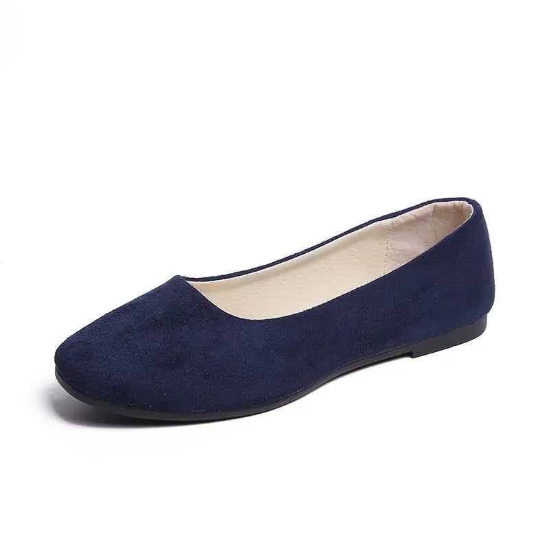 Spring Autumn Comfortable Flat Slip-On Shoes for Women