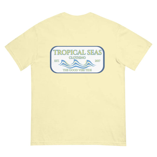 Men's Tropical Set Heavyweight T-shirt