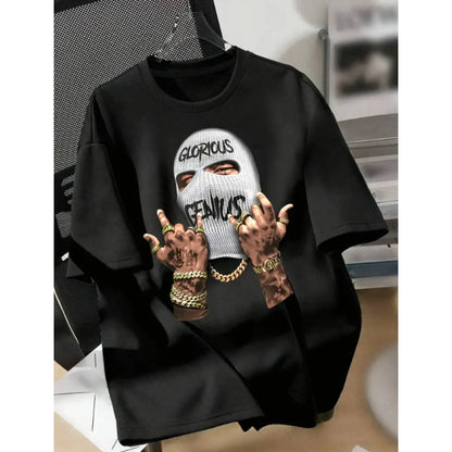 Round Neck Graphic T-Shirt