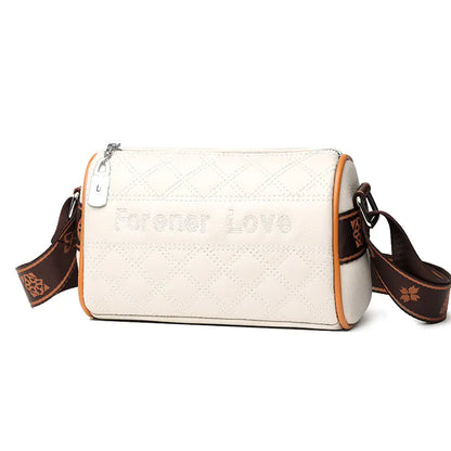 Contrast Color Crossbody Small Square Shoulder Bag