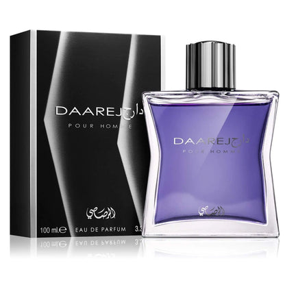Rasasi Daarej Pour Homme Eau de Parfum Spray for Men 3.33 Ounce / 100 ml