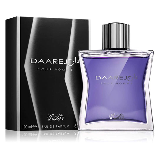 Rasasi Daarej Pour Homme Eau de Parfum Spray for Men 3.33 Ounce / 100 ml