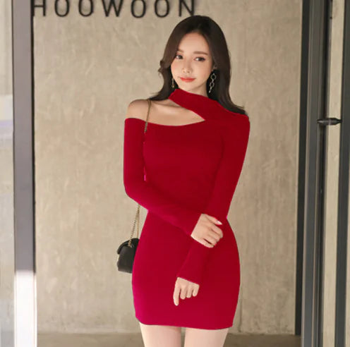 Bodycon Skirt, Pencil Skirt, Halter Neck Dress