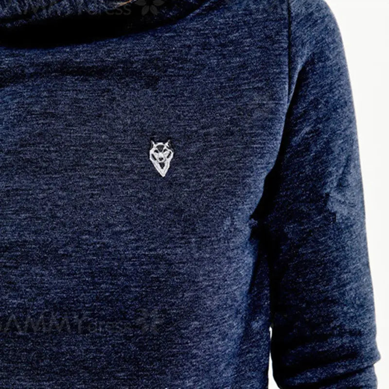 Fashion Women Hoodies & Sweatshirts with Collar L244