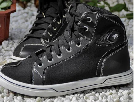 מגפי רכיבה קצרים לגברים לקיץ עם אופנוע