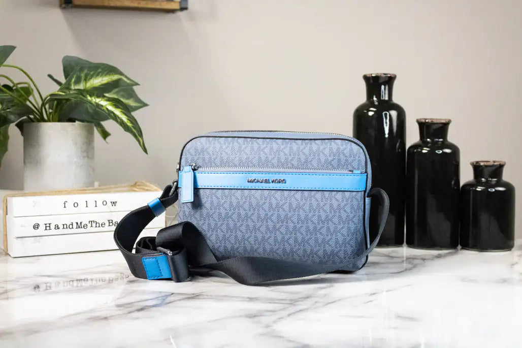 תיק צד קטן של מייקל קורס דגם קופר ג'ינס מדגם PVC