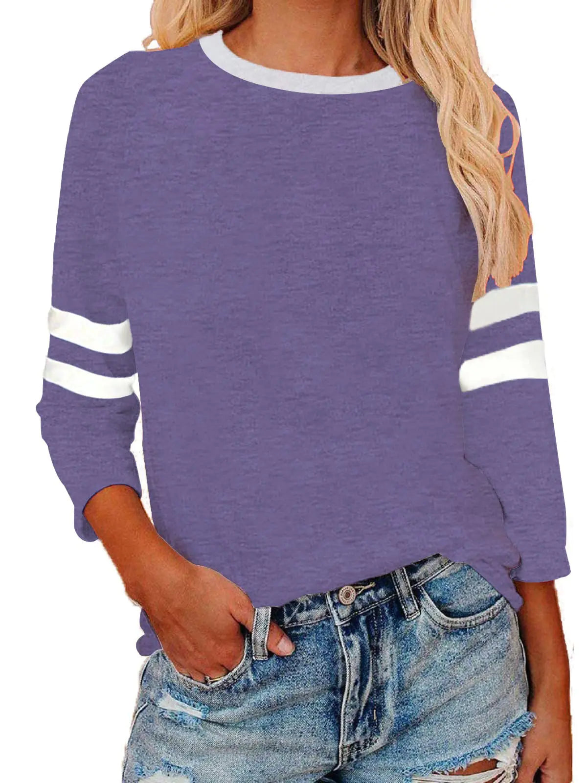 Raglan Shirt WomenBaseball Shirt WomenWomen Clothing Tops3/4 Sleeve t Shirts for Women3/4 Sleeve t Shirts