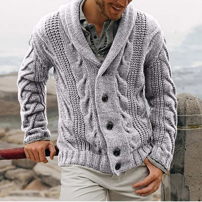 Knitted Cardigan Sweater