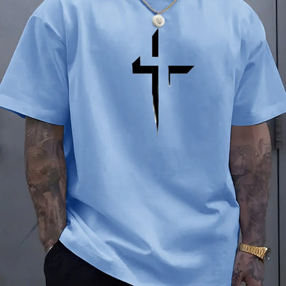 Men's Printed Casual T-shirt – Street Style