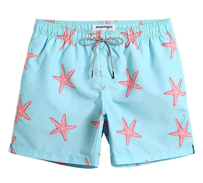 Men's Beach Shorts - 5-Inch Length Shorts