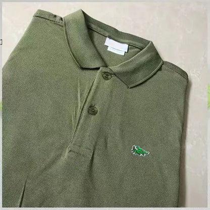 High-End Casual Embroidered Men's Polo Shirt 2024