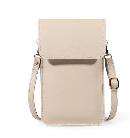 Mini Crossbody Bags for Women - Solid Color Wallet