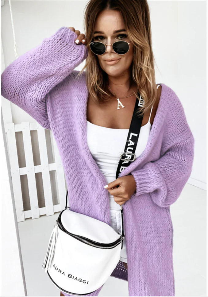 Loose Cardigan Sweater