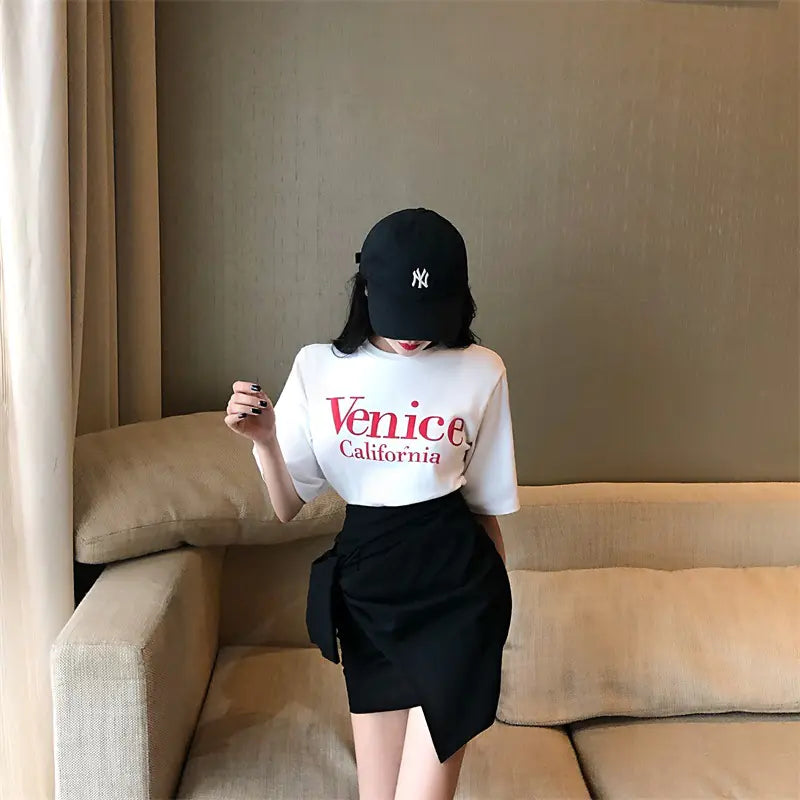 Fashion Women’s Irregular Short Skirt, Bodycon Midi Skirt