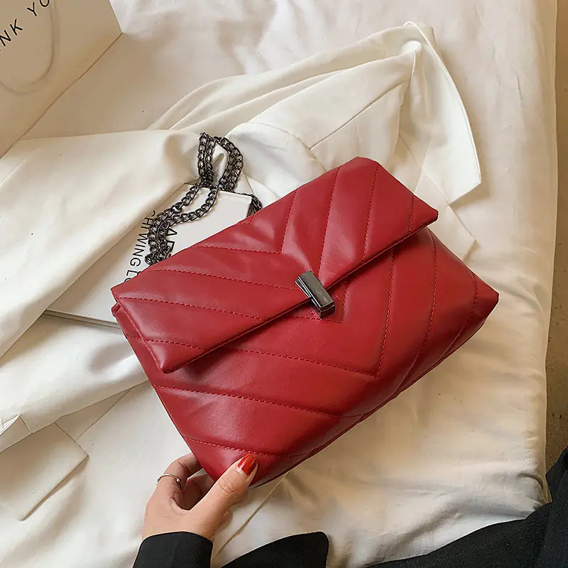 Women's Fashion Chain Crossbody Shoulder Bag