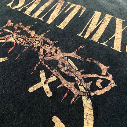 SAINT MICHAEL Vintage Heavyweight Casual T-shirt Large
