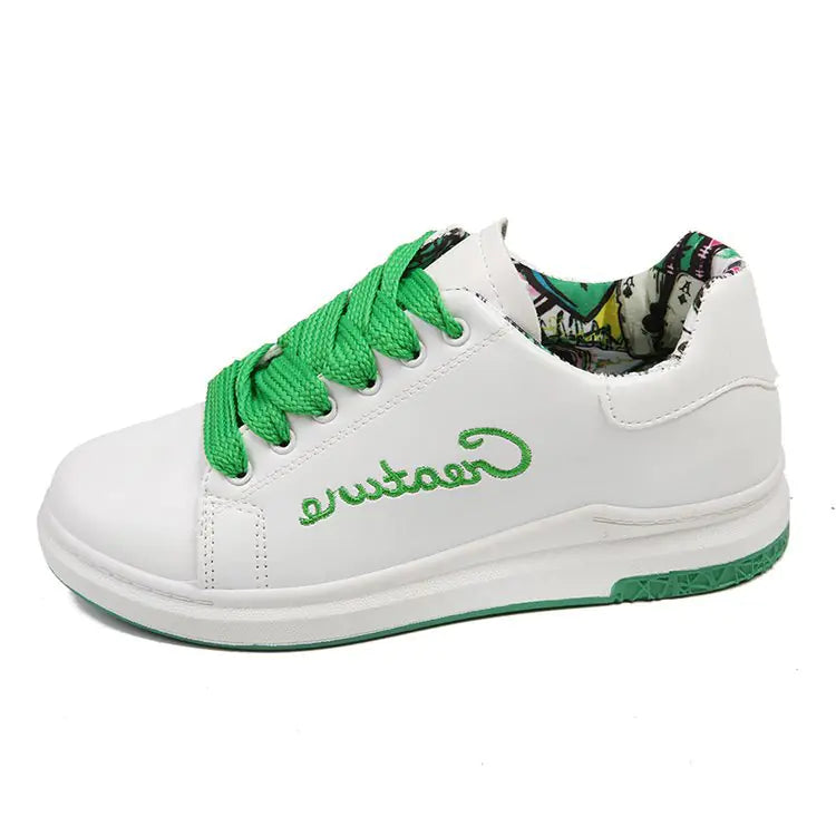 White Sneakers, Flat Shoes for Students