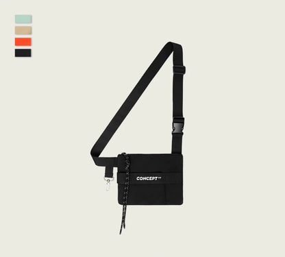 INF Men's Fashion 2019 Color Block Shoulder Bag