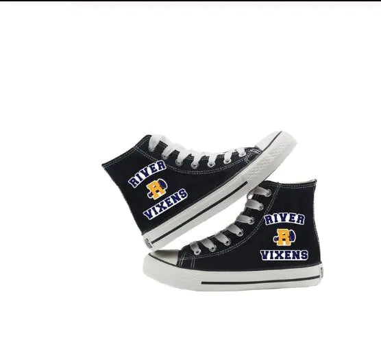 Men's Canvas High-Top Shoes - South Side Serpents Series