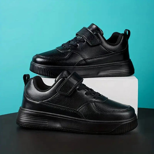 נעלי סקייטבורד נגד החלקה עם שרוכים לילדים