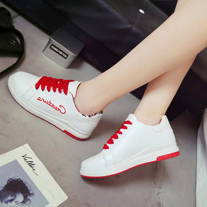 White Sneakers, Flat Shoes for Students