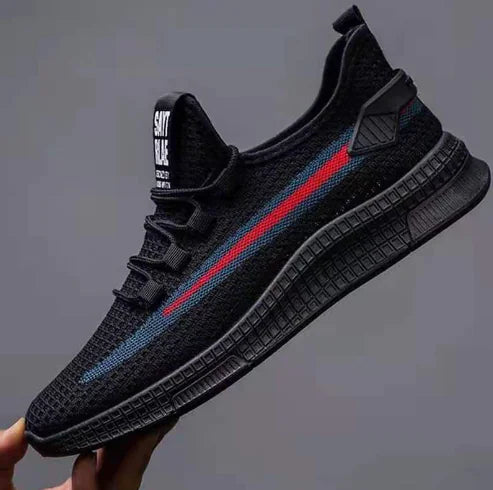 Men's Breathable Canvas Sneakers - Fall Collection