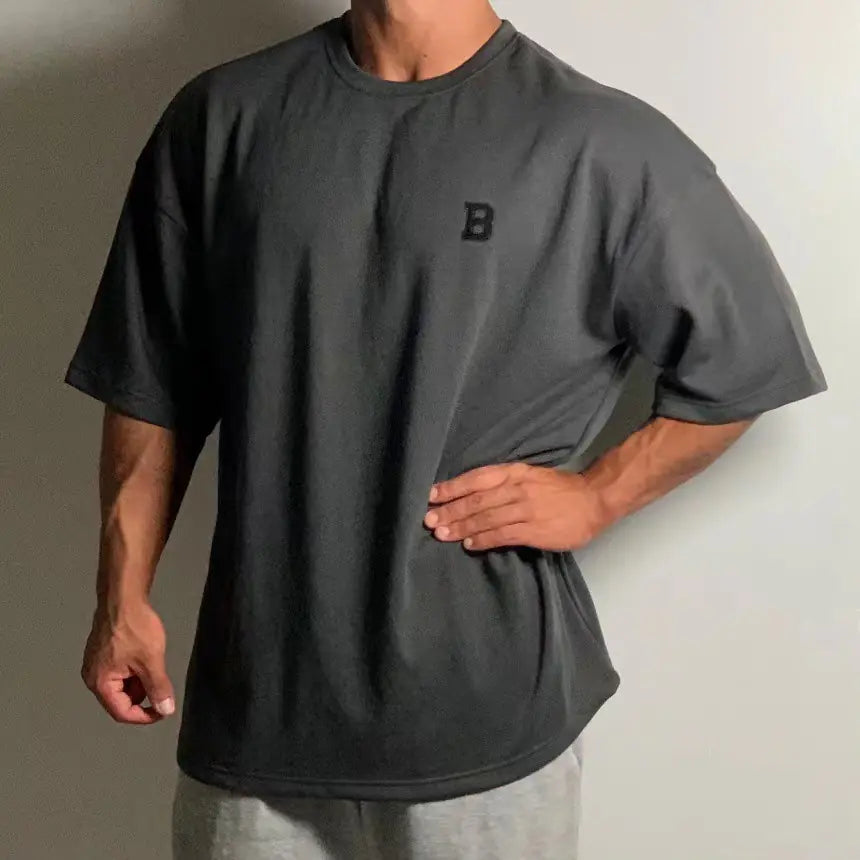 Men's Oversized Oldschool T-Shirt (Single Piece)