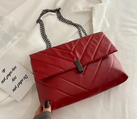 Women's Fashion Chain Crossbody Shoulder Bag