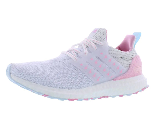 adidas Womens Fluidflow Shoes Running Shoes White Pink 4.5 Men