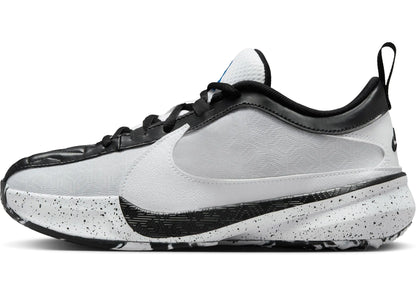 Nike Giannis Freak 5 Big Kids Basketball Shoes (DZ4486-100 White/Black/Photo Blue/White) Size 5.5