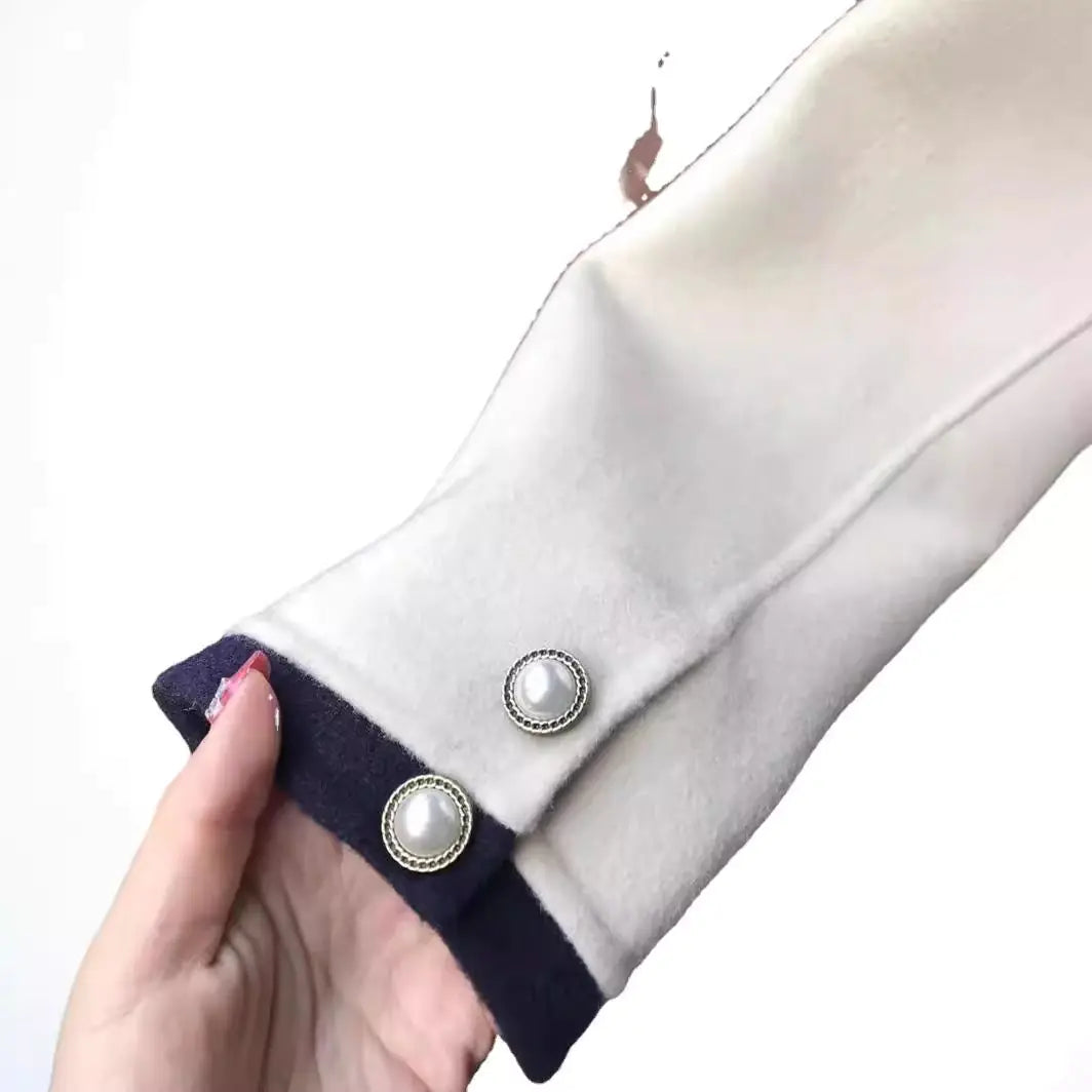 Audrey Hepburn Style Wool Blend Long Dress Coat