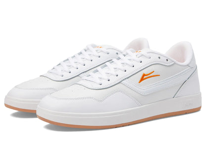 Lakai Terrace Mens Skate Shoes White Leather 7