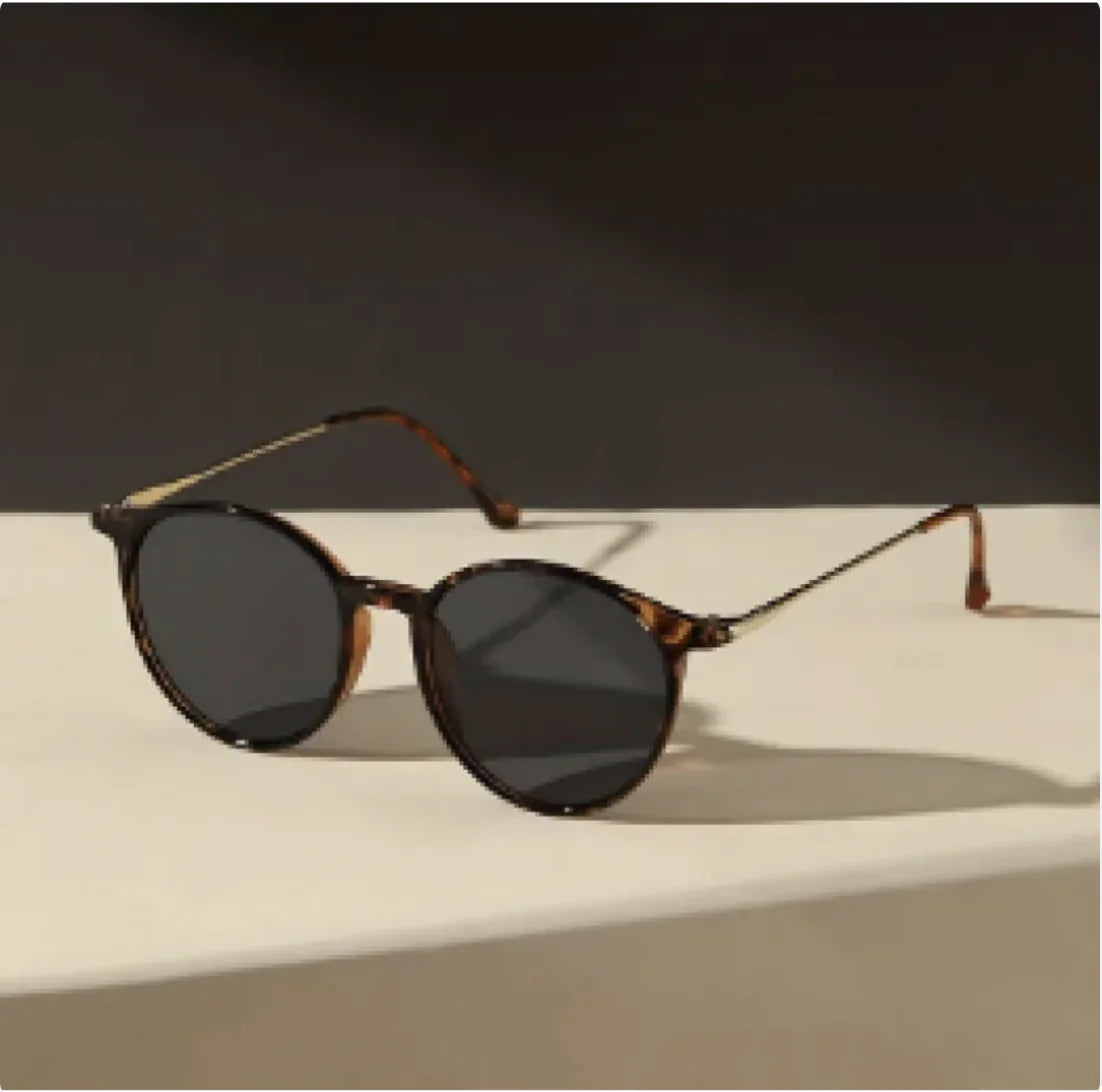Metal Round Retro Sunglasses