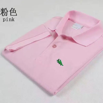 High-End Casual Embroidered Men's Polo Shirt 2024