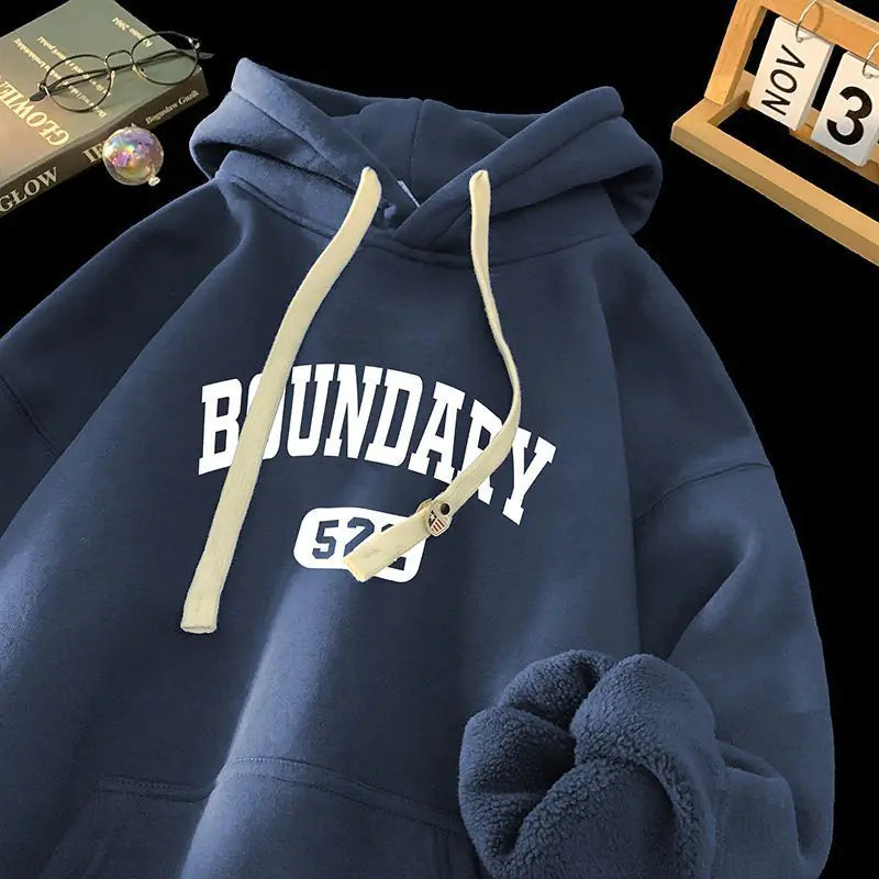 American Retro Oversized Hoodies for Women (Spring/Autumn)