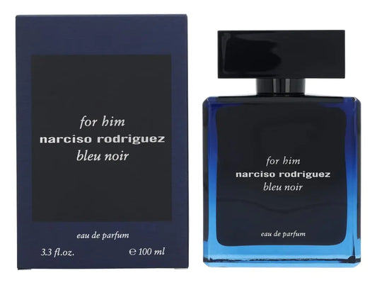 Narciso Rodriguez Bleu Noir Eau de Parfum Spray for Men Blue 3.3 Ounce