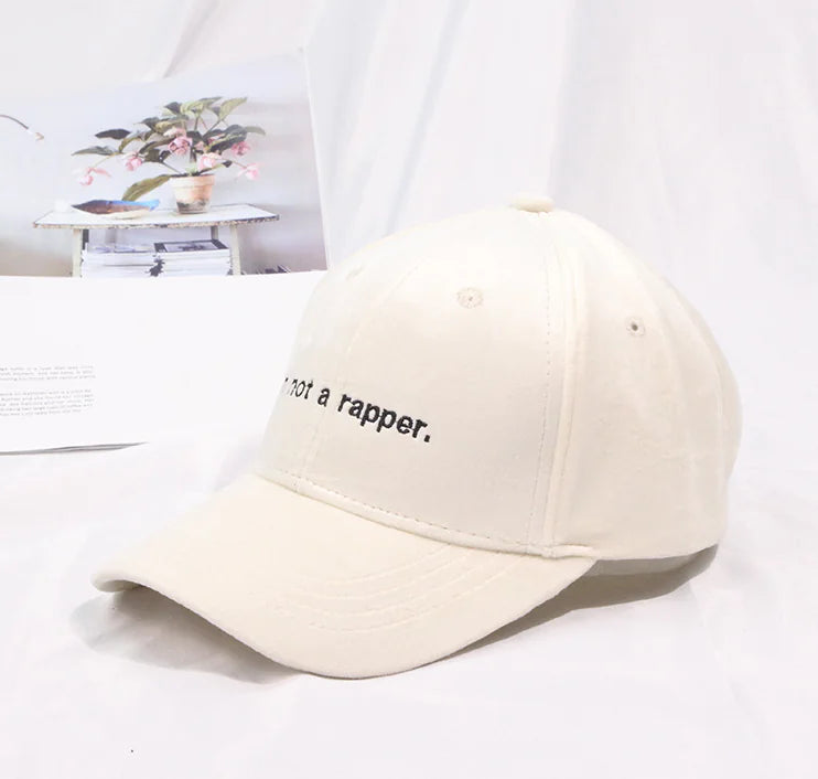 Duckbill Cap, Letter Baseball Cap, Sun Hat
