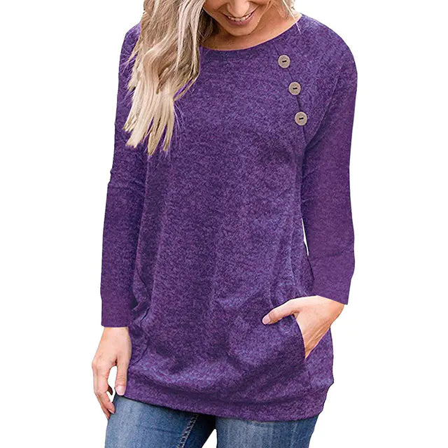 Casual Basic Women's Pocket T-Shirt