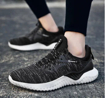 Breathable Knit Running Shoes for Men